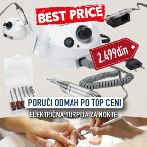 ELEKTRIČNA TURPIJA ZA NOKTE