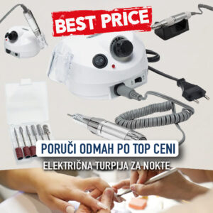 ELEKTRIČNA TURPIJA ZA NOKTE