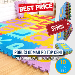 SET SUNĐERASTIH SLAGALICA