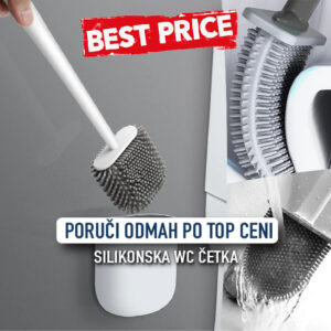 SILIKONSKA WC ČETKA 