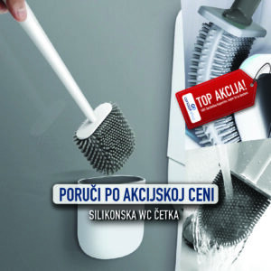 SILIKONSKA WC ČETKA 